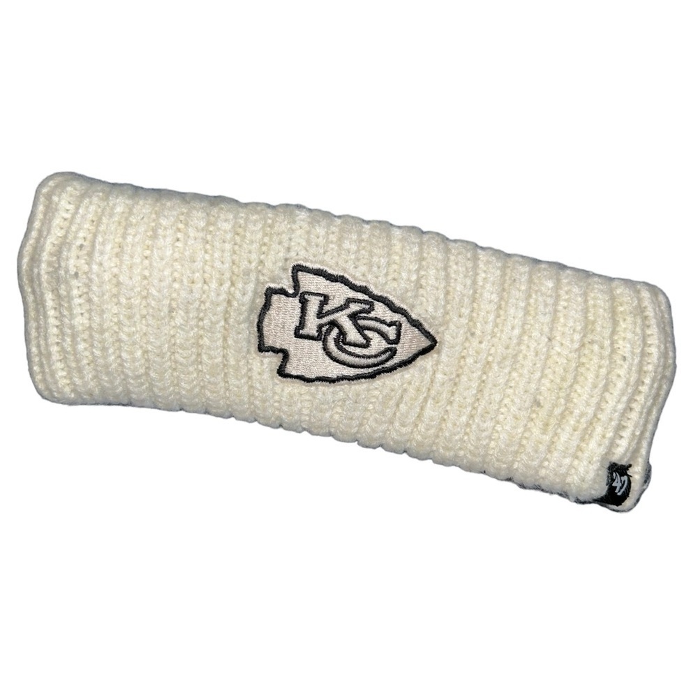 Kansas City Chiefs '47 Women's Meeko cream sweater Headband